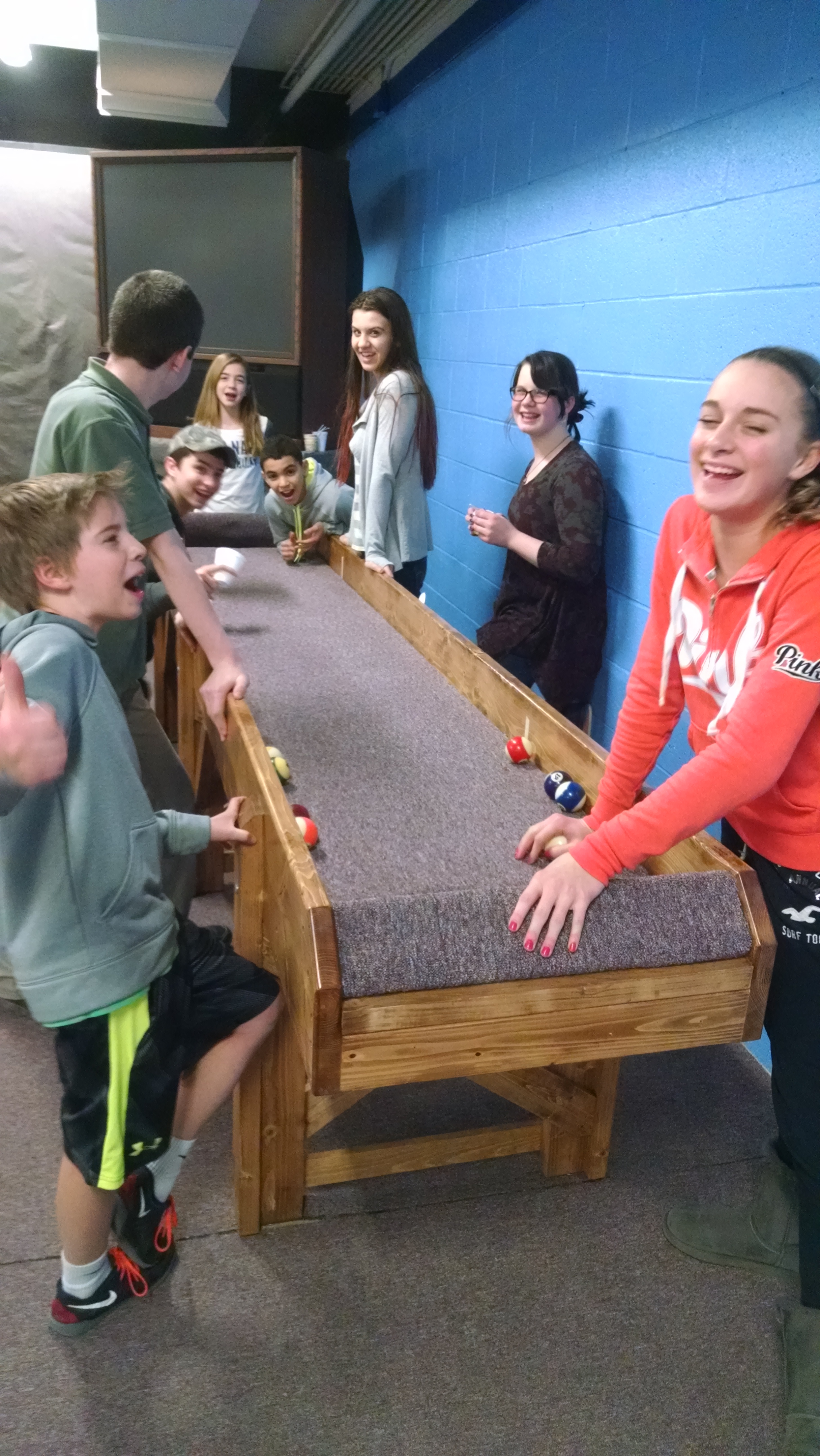 New Youth Carpetball Table Westminster Church Pca